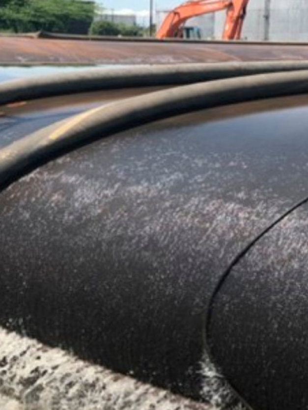 Bombeo y deshidratación de lodos con sistemas en geomembranas