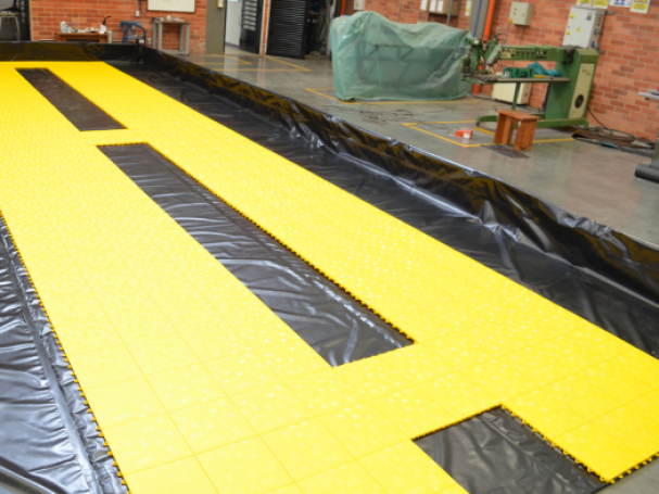 berma Geopit Park - control de derrames