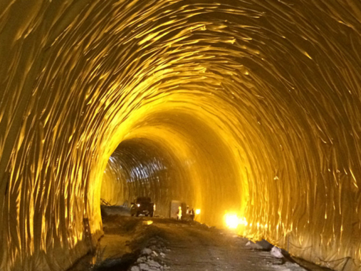 impermeabilizar túnel con geotextil