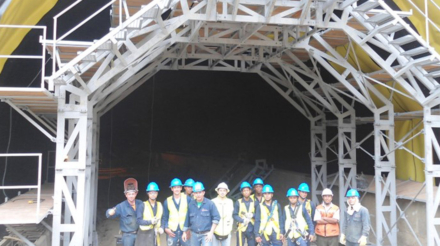 geomembranas en la impermeabilización de túneles