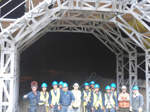 geomembranas en la impermeabilización de túneles