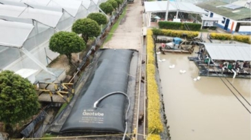 retiro confinamiento y deshidratación de los lodos